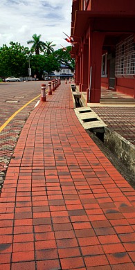 Red Paving Road of Malacca
